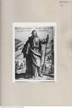 Vorderseite von  [http://creativecommons.org/publicdomain/mark/1.0/] Heiliger Jakob Minor - , bh262509. Foto.