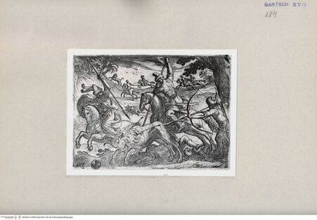 Vorderseite von  [http://creativecommons.org/publicdomain/mark/1.0/] Jagd - , bh262674. Foto.