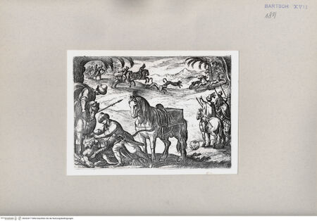 Vorderseite von  [http://creativecommons.org/publicdomain/mark/1.0/] Jagd - , bh262677. Foto.