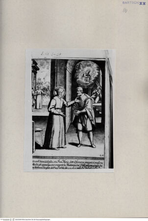 Vorderseite von  [http://creativecommons.org/publicdomain/mark/1.0/] Heiliger Filippo Neri - , bh262684. Foto.