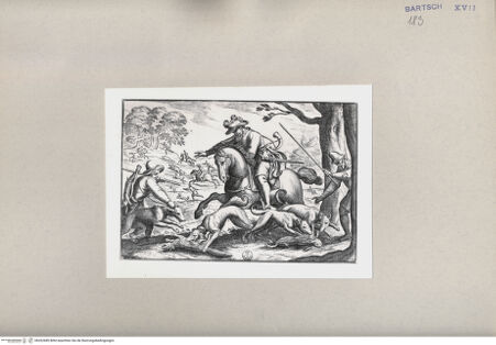 Vorderseite von  [http://creativecommons.org/publicdomain/mark/1.0/] Jagd - , bh262689. Foto.