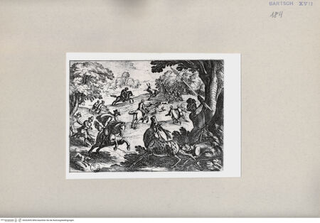 Vorderseite von  [http://creativecommons.org/publicdomain/mark/1.0/] Jagd - , bh262695. Foto.