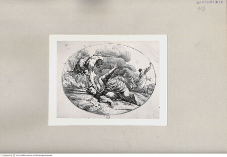 Vorderseite von  [http://creativecommons.org/publicdomain/mark/1.0/] Martyrium des heiligen Petrus - , bh262708. Foto.