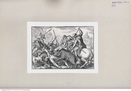 Vorderseite von  [http://creativecommons.org/publicdomain/mark/1.0/] Jagd - , bh262717. Foto.