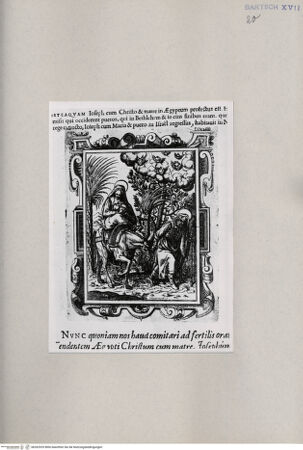 Vorderseite von  [http://creativecommons.org/publicdomain/mark/1.0/] Flucht nach Ägypten - , bh262929. Foto.