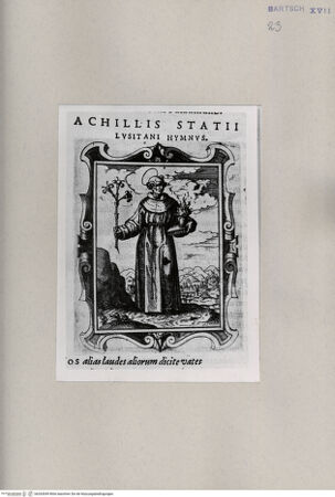 Vorderseite von  [http://creativecommons.org/publicdomain/mark/1.0/] Heiliger Antonius von Padua - , bh263049. Foto.