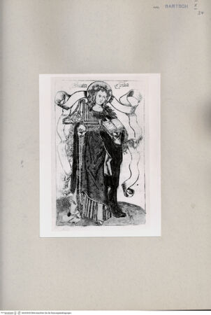 Vorderseite von  [http://creativecommons.org/publicdomain/mark/1.0/] Heilige Cäcilie - , bh263920. Foto.