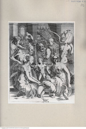 Vorderseite von  [http://creativecommons.org/publicdomain/mark/1.0/] Heilige Familie und Heilige - , bh264436. Foto.