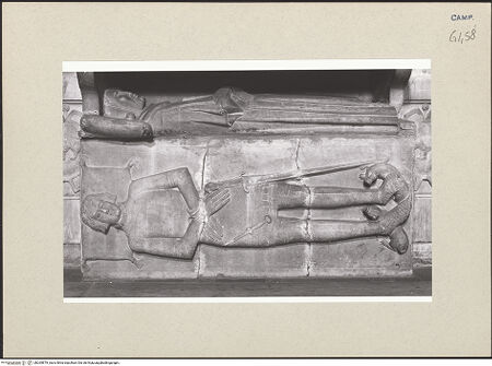 Vorderseite von Courtauld Institute of Art [https://www.deutsche-digitale-bibliothek.de/content/lizenzen/rv-ez/] Altar und Grabmal der Familie DonnorsoGrabmal der Donnorso - Gesamtansicht, bh265879_recto. Foto.