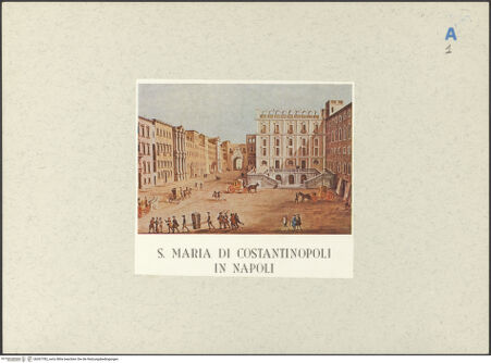 Vorderseite von unbekannt [https://www.deutsche-digitale-bibliothek.de/content/lizenzen/rv-ez/] Porta Costantinopoli und Costantinopoli-straße - D. Ambrasi, S. Maria di Costantinopoli in Napoli, Neapel 1976, bh267782_recto. Foto.