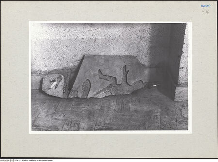 Vorderseite von Pace, Valentino [https://www.deutsche-digitale-bibliothek.de/content/lizenzen/rv-fz/] Fragment einer Tafel mit Jonah und dem Wal - Gesamtansicht, bh267841_recto. Foto (digital).