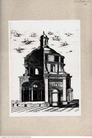 Vorderseite von Bibliotheca Hertziana [http://creativecommons.org/publicdomain/mark/1.0/] ... - , bh269428. Foto.