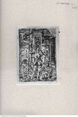 Vorderseite von  [http://creativecommons.org/publicdomain/mark/1.0/] Heiliger Georg - , bh270303. Foto.