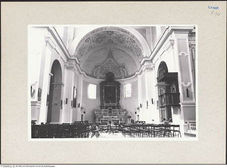 Vorderseite von Bösel, Richard [https://www.deutsche-digitale-bibliothek.de/content/lizenzen/rv-fz/] Chiesa del Gesù - Blick in Richtung Hauptaltar, bh270682_recto. Foto: Bösel, Richard.