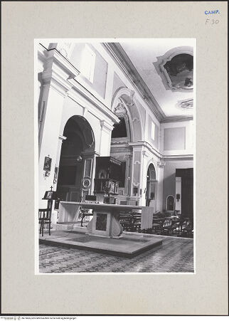 Vorderseite von Bösel, Richard [https://www.deutsche-digitale-bibliothek.de/content/lizenzen/rv-fz/] Chiesa del Gesù - Seitenansicht in Richtung Innenfassade, bh270685_recto. Foto: Bösel, Richard.