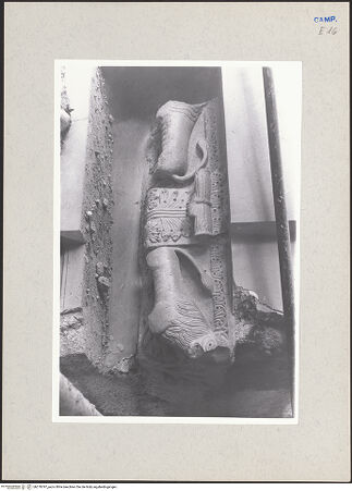 Vorderseite von Pace, Valentino [https://www.deutsche-digitale-bibliothek.de/content/lizenzen/rv-ez/] Kapitell mit Löwen - Detail mit Löwen, bh270797_recto. Foto: Pace, Valentino.