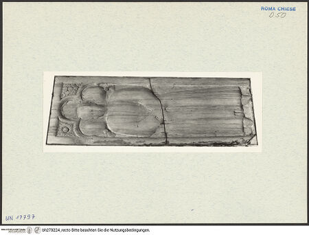 Vorderseite von Arte Fotografica [https://www.deutsche-digitale-bibliothek.de/content/lizenzen/rv-ez/] Grabplatte des Giovanni Catoni - , bh273224_recto. Foto.