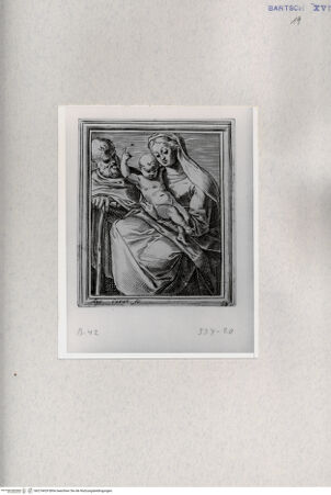 Vorderseite von  [http://creativecommons.org/publicdomain/mark/1.0/] Heilige Familie - , bh274429. Foto.