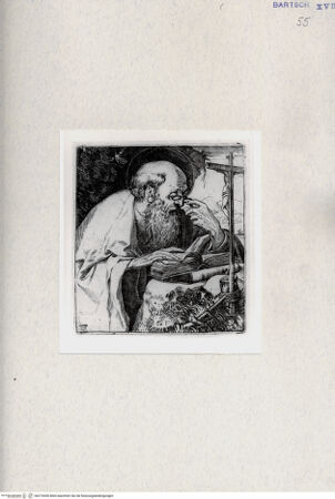 Vorderseite von  [http://creativecommons.org/publicdomain/mark/1.0/] Heiliger Hieronymus - , bh274450. Foto.