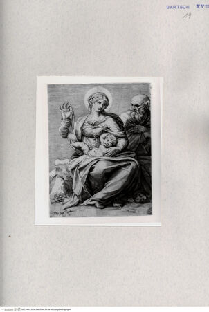 Vorderseite von  [http://creativecommons.org/publicdomain/mark/1.0/] Heilige Familie - , bh274493. Foto.