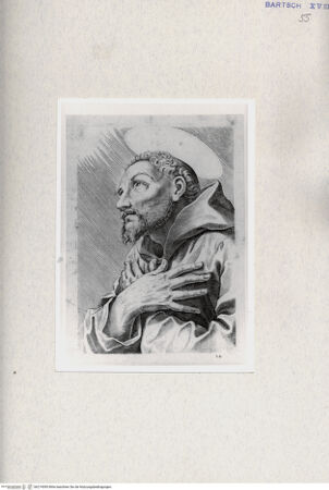 Vorderseite von  [http://creativecommons.org/publicdomain/mark/1.0/] Heiliger Franziskus - , bh274595. Foto.