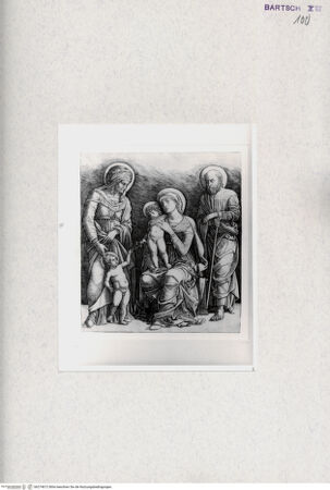 Vorderseite von  [http://creativecommons.org/publicdomain/mark/1.0/] Heilige Familie - , bh274672. Foto.