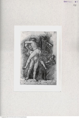 Vorderseite von  [http://creativecommons.org/publicdomain/mark/1.0/] Herkules und Anthäus - , bh274676. Foto.