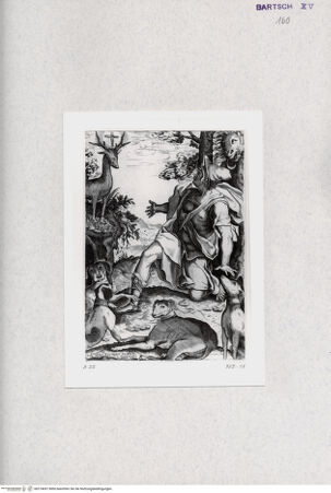 Vorderseite von  [http://creativecommons.org/publicdomain/mark/1.0/] Heiliger Eustachius - , bh274697. Foto.