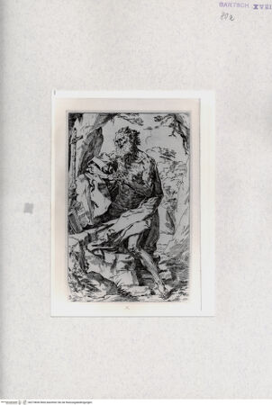 Vorderseite von  [http://creativecommons.org/publicdomain/mark/1.0/] Heiliger Hieronymus - , bh274836. Foto.