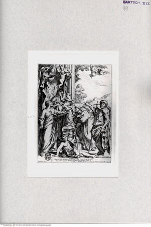 Vorderseite von (Bibliotheca Hertziana) [https://www.deutsche-digitale-bibliothek.de/content/lizenzen/rv-fz/] ... - , bh274844. Foto.