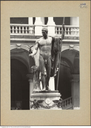 Vorderseite von Sopr. BAS MI [https://www.deutsche-digitale-bibliothek.de/content/lizenzen/rv-ez/] Napoleon I. als Mars - Frontalansicht, bh277536_recto. Foto.