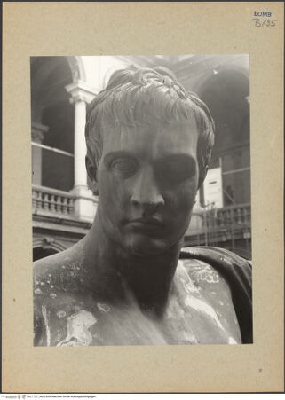 Vorderseite von Sopr. BAS MI [https://www.deutsche-digitale-bibliothek.de/content/lizenzen/rv-ez/] Napoleon I. als Mars - Gesicht, bh277537_recto. Foto.