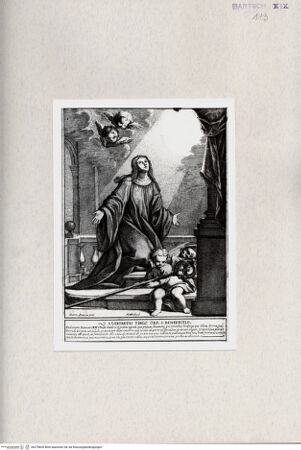 Vorderseite von  [http://creativecommons.org/publicdomain/mark/1.0/] Heilige Gertrud - , bh278605. Foto.