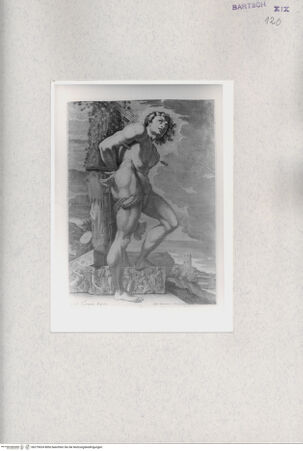 Vorderseite von  [http://creativecommons.org/publicdomain/mark/1.0/] Heiliger Sebastian - , bh279024. Foto.