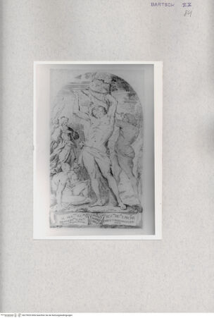 Vorderseite von  [http://creativecommons.org/publicdomain/mark/1.0/] Heiliger Sebastian - , bh279029. Foto.