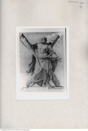 Vorderseite von  [http://creativecommons.org/publicdomain/mark/1.0/] Heiliger Andreas - , bh279063. Foto.