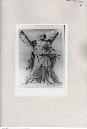 Vorderseite von  [http://creativecommons.org/publicdomain/mark/1.0/] Heiliger Andreas - , bh279065. Foto.