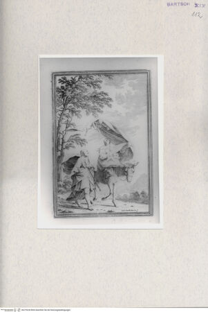 Vorderseite von  [http://creativecommons.org/publicdomain/mark/1.0/] Flucht nach Ägypten - , bh279228. Foto.