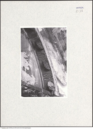 Vorderseite von Schneider, U. [https://www.deutsche-digitale-bibliothek.de/content/lizenzen/rv-ez/] Archivolte, Detail, bh282064_recto. Foto: Schneider, U..