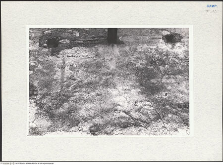 Vorderseite von Pace, Valentino [https://www.deutsche-digitale-bibliothek.de/content/lizenzen/rv-ez/] Heilige (Apostel?); Wanddekoration - Innenfassade, Detail, bh282115_recto. Foto: Pace, Valentino.