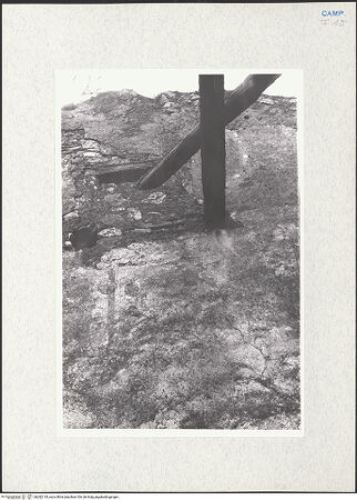 Vorderseite von Pace, Valentino [https://www.deutsche-digitale-bibliothek.de/content/lizenzen/rv-ez/] Heilige (Apostel?); Wanddekoration - Innenfassade, Detail, bh282118_recto. Foto: Pace, Valentino.