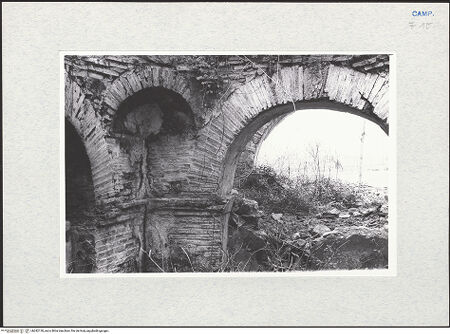 Vorderseite von Pace, Valentino [https://www.deutsche-digitale-bibliothek.de/content/lizenzen/rv-ez/] San Giovanni in Fonte - Innenansicht, Detail, Bogen, bh282130_recto. Foto: Pace, Valentino.