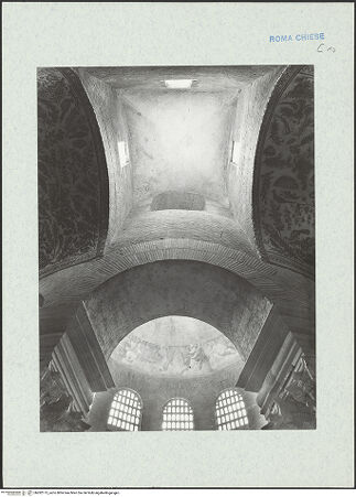 Vorderseite von DAI [https://www.deutsche-digitale-bibliothek.de/content/lizenzen/rv-ez/] Mausoleo di Santa CostanzaInnenraum - Gewölbe im Umgang, bh282175_recto. Foto.