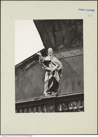 Vorderseite von Bibliotheca Hertziana [https://rightsstatements.org/page/CNE/1.0/] Märtyrerheilige und PäpsteDer heilige Cornelius - , bh282204_recto. Foto.