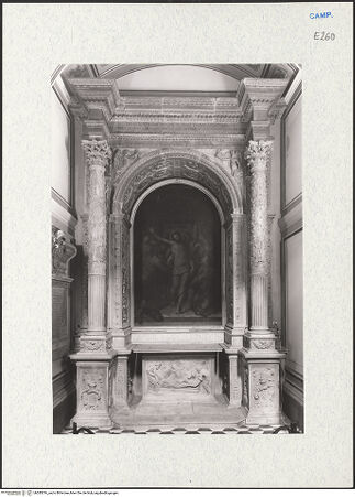 Vorderseite von Courtauld Institute of Art [https://www.deutsche-digitale-bibliothek.de/content/lizenzen/rv-ez/] Altar des heiligen Thomas - Gesamtansicht, bh283316_recto. Foto.