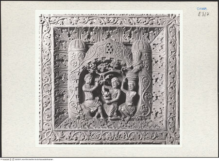 Vorderseite von Courtauld Institute of Art [https://www.deutsche-digitale-bibliothek.de/content/lizenzen/rv-ez/] Szenen  aus dem Leben des JosephSzenen  aus dem Leben des Joseph - Joseph deutet den Traum des Mundschenks und den Traum des Bäckers, bh283351_recto. Foto.