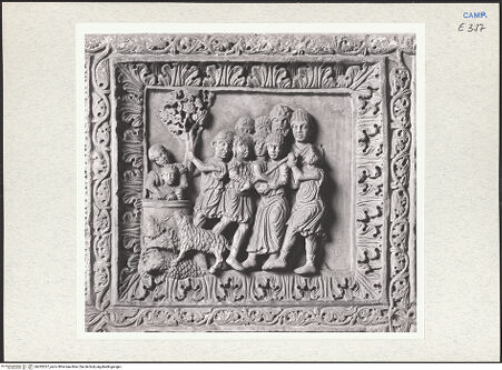 Vorderseite von Courtauld Institute of Art [https://www.deutsche-digitale-bibliothek.de/content/lizenzen/rv-ez/] Szenen  aus dem Leben des JosephSzenen  aus dem Leben des Joseph - Joseph wird in eine Grube geworfen, bh283357_recto. Foto.