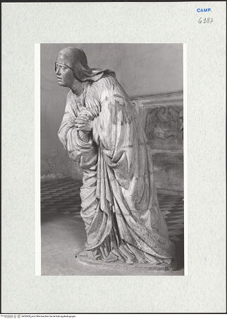 Vorderseite von Courtauld Institute of Art [https://www.deutsche-digitale-bibliothek.de/content/lizenzen/rv-ez/] Beweinung ChristiMaria Kleophas - Gesamtansicht von rechts, bh283420_recto. Foto.