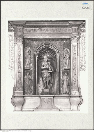 Vorderseite von Courtauld Institute of Art [https://www.deutsche-digitale-bibliothek.de/content/lizenzen/rv-ez/] Altar des heiligen Johannes des Täufers - Gesamtansicht, bh283430_recto. Foto.