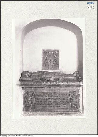 Vorderseite von Courtauld Institute of Art [https://www.deutsche-digitale-bibliothek.de/content/lizenzen/rv-ez/] Grabmal des Giulio Barattucci (gest. 1667) - Gesamtansicht, bh283432_recto. Foto.